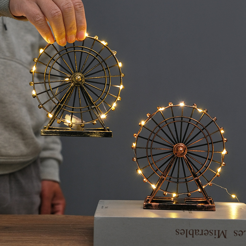 Home Decor London - เรืองแสงลอนดอน Eye Ferris ล้อ Nordic Retro