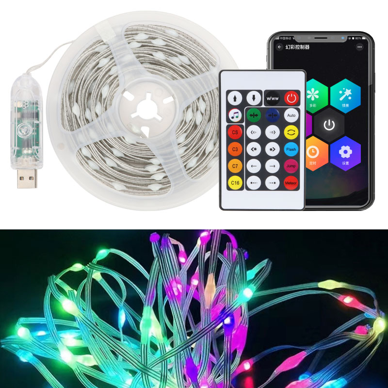 Fairy Lights Bedroom - 10M ไฟ LED คริสต์มาส Fairy String