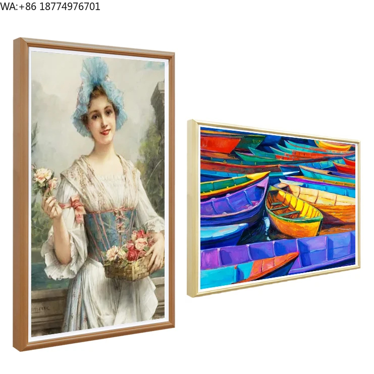 Home Decor Frames - กรอบรูปดิจิตอล NFT หลายภาษา ติดผนัง ตกแต่งบ้าน วิดีโอภาษาอังกฤษ