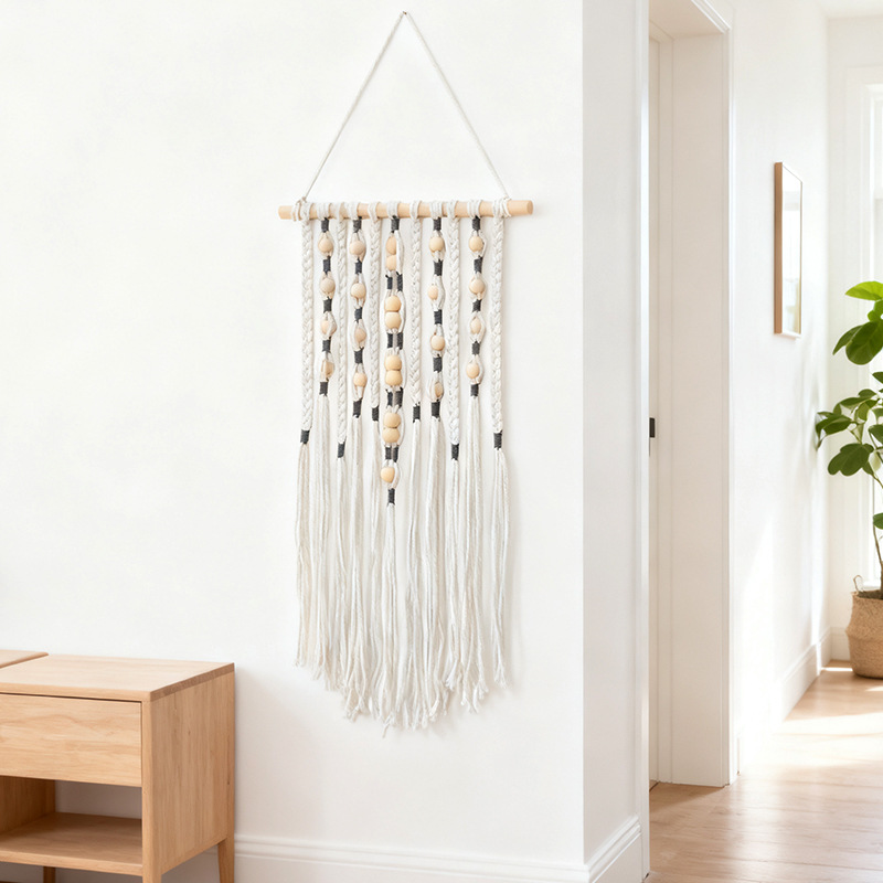งานฝีมือมาคราเม่แขวนผนัง ตกแต่ - Macrame Wall Hanging บทวิจารณ์และราคา