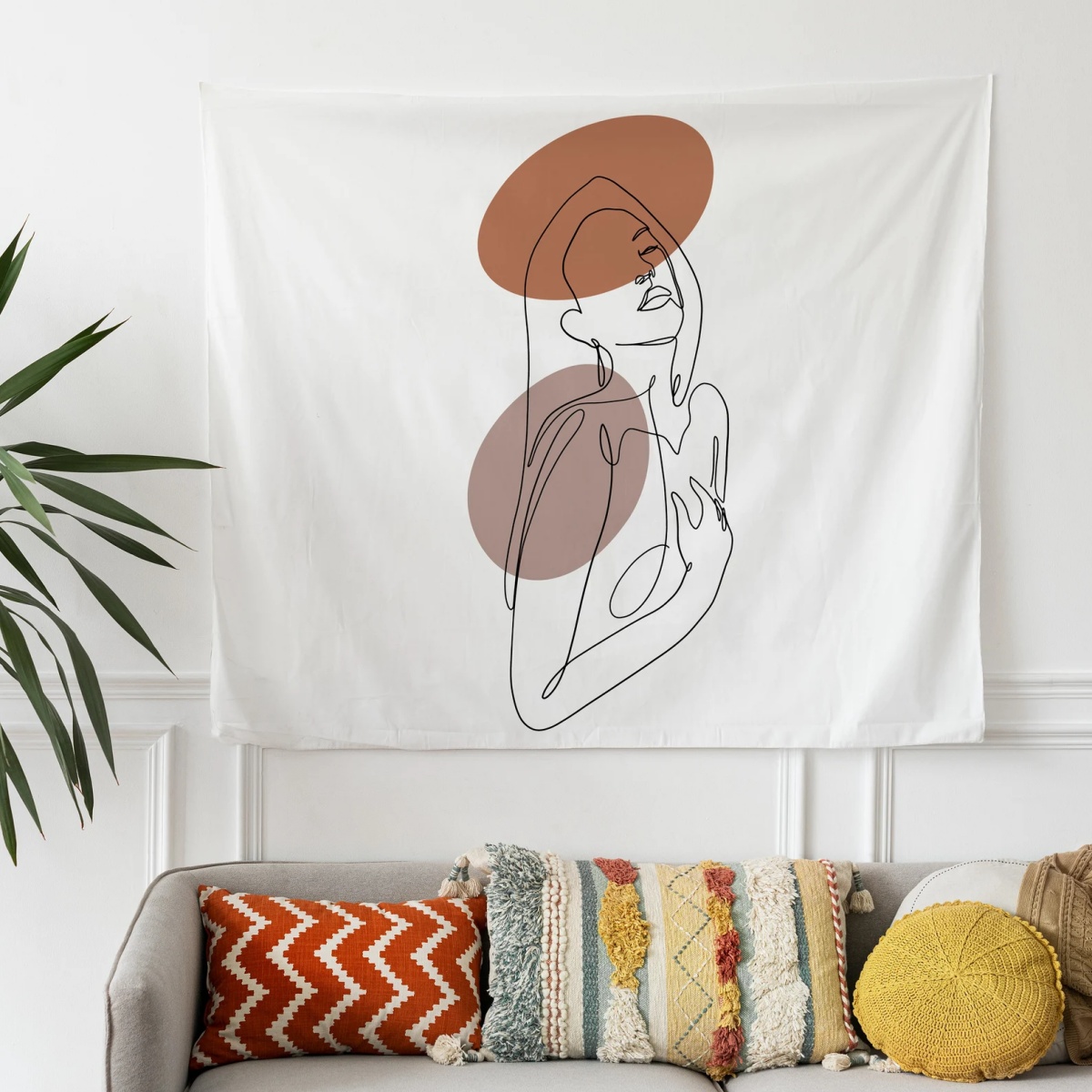 พรมแขวนผนังแบบสั่งทำพิเศษ—ของต - Home Decor Fabric บทวิจารณ์และราคา