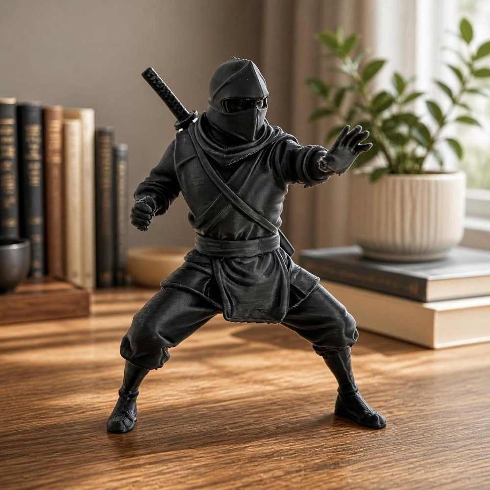ของตกแต่งบ้านรูปนินจาในท่านั่ง - Home Decor Zen Style บทวิจารณ์และราคา