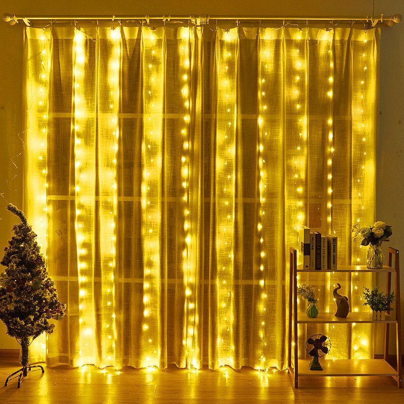USB LED Curtain String Lights  - Fairy Lights Bedroom บทวิจารณ์และราคา