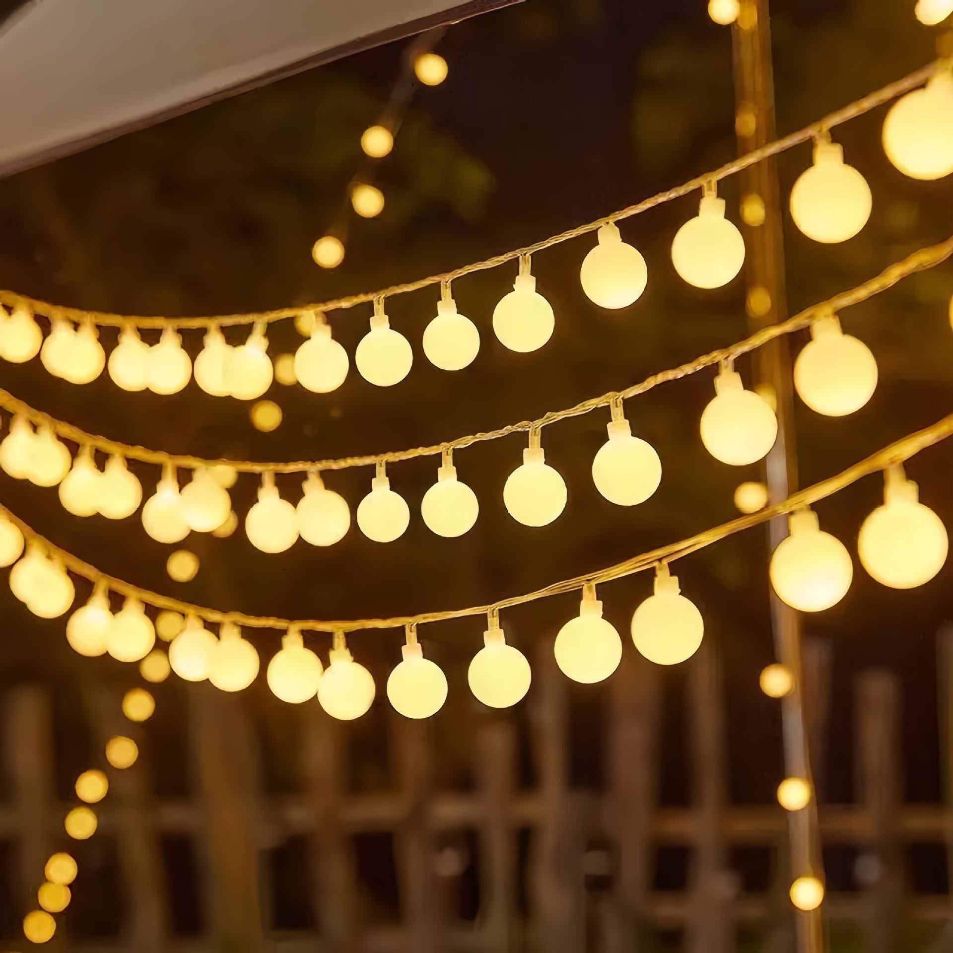 ไฟประดับลูกบอลสีขาวแบบสายไฟ ไฟ - Fairy Lights Bedroom บทวิจารณ์และราคา