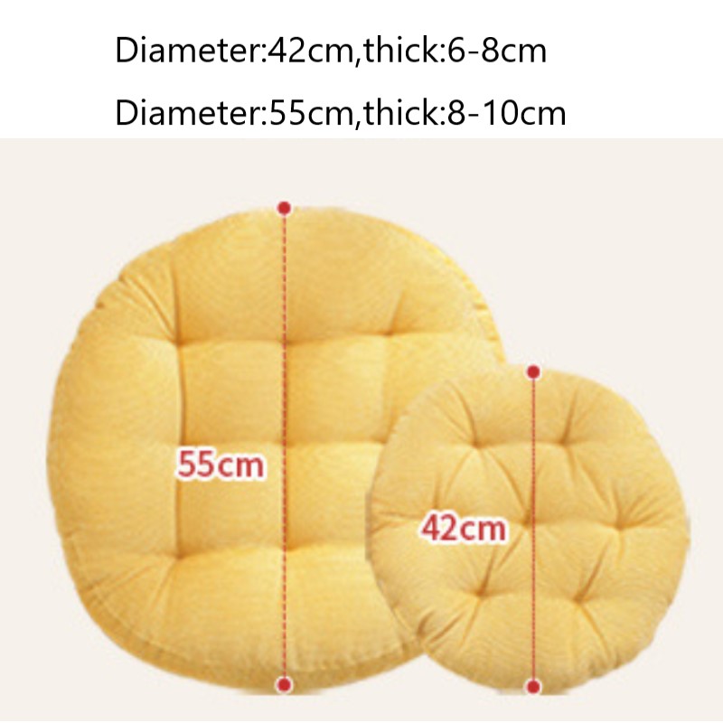 เบาะรองนั่งทรงกลมขนาดใหญ่ หนาน - Home Decor Zen Style บทวิจารณ์และราคา