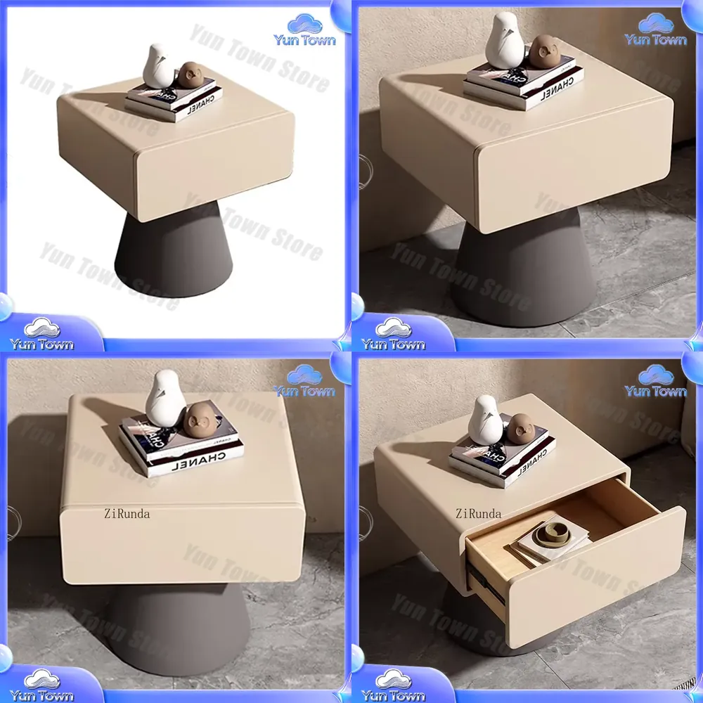 โต๊ะข้างเตียงสีครีมขนาดเล็กพร้ - Home Decor Ikea บทวิจารณ์และราคา