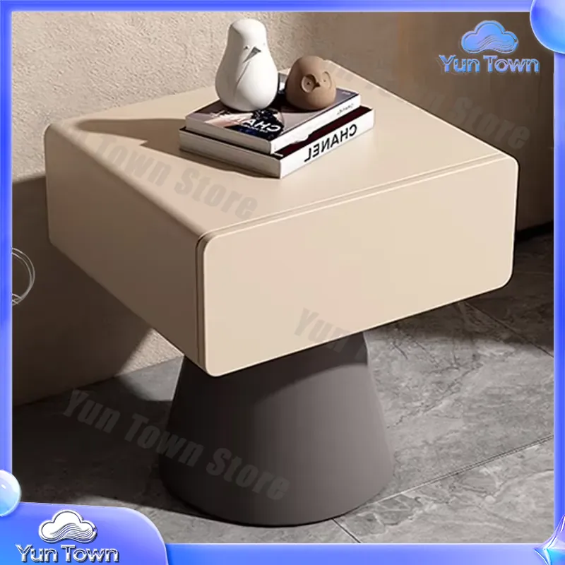 โต๊ะข้างเตียงสีครีมขนาดเล็กพร้ - Home Decor Ikea บทวิจารณ์และราคา