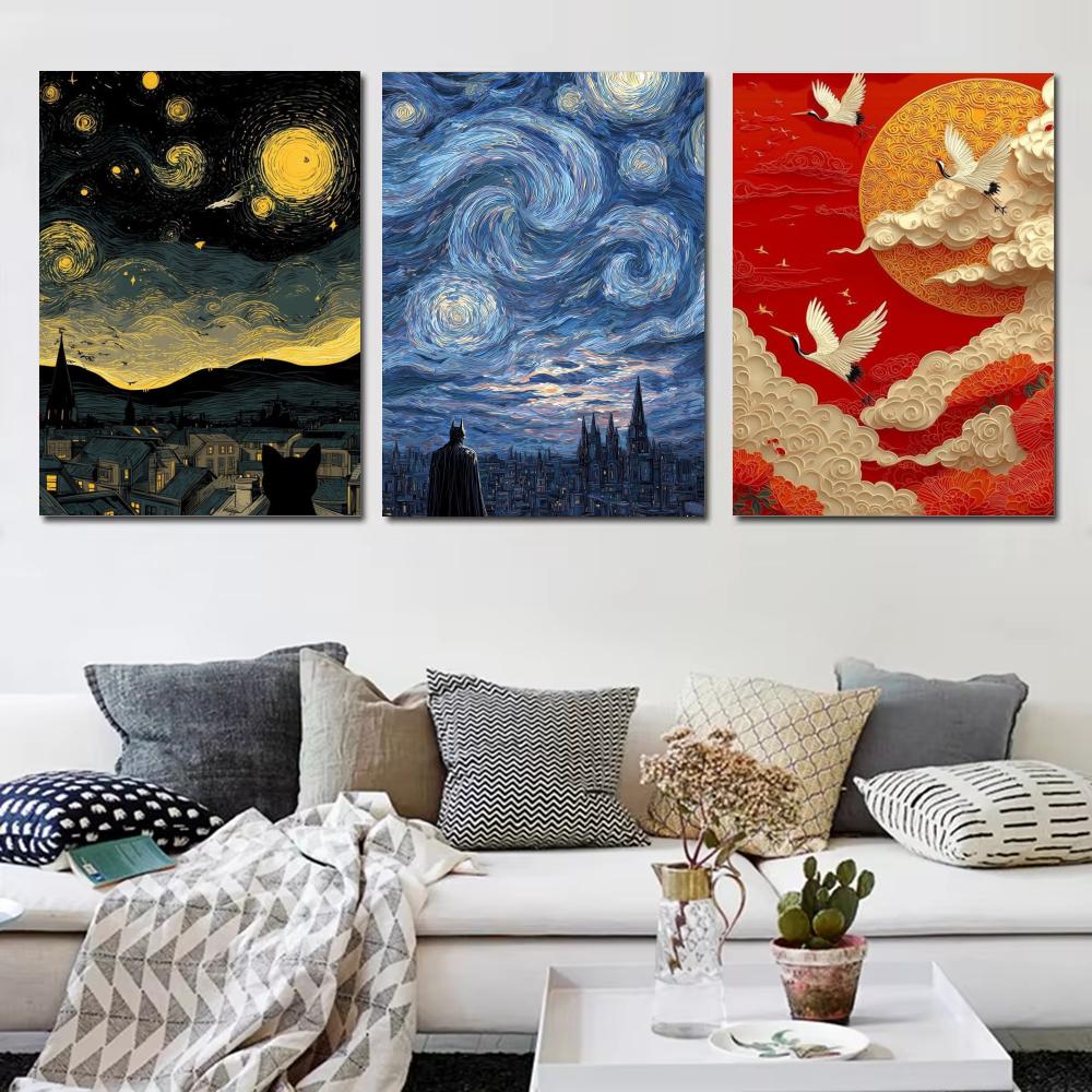 สไตล์ญี่ปุ่นสไตล์จาปันดีภาพวาด - Home Decor Japandi Style บทวิจารณ์และราคา