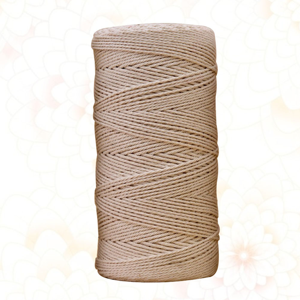 เชือกฝ้ายสีเบจธรรมชาติ 1 ชิ้น  - Macrame Wall Hanging บทวิจารณ์และราคา