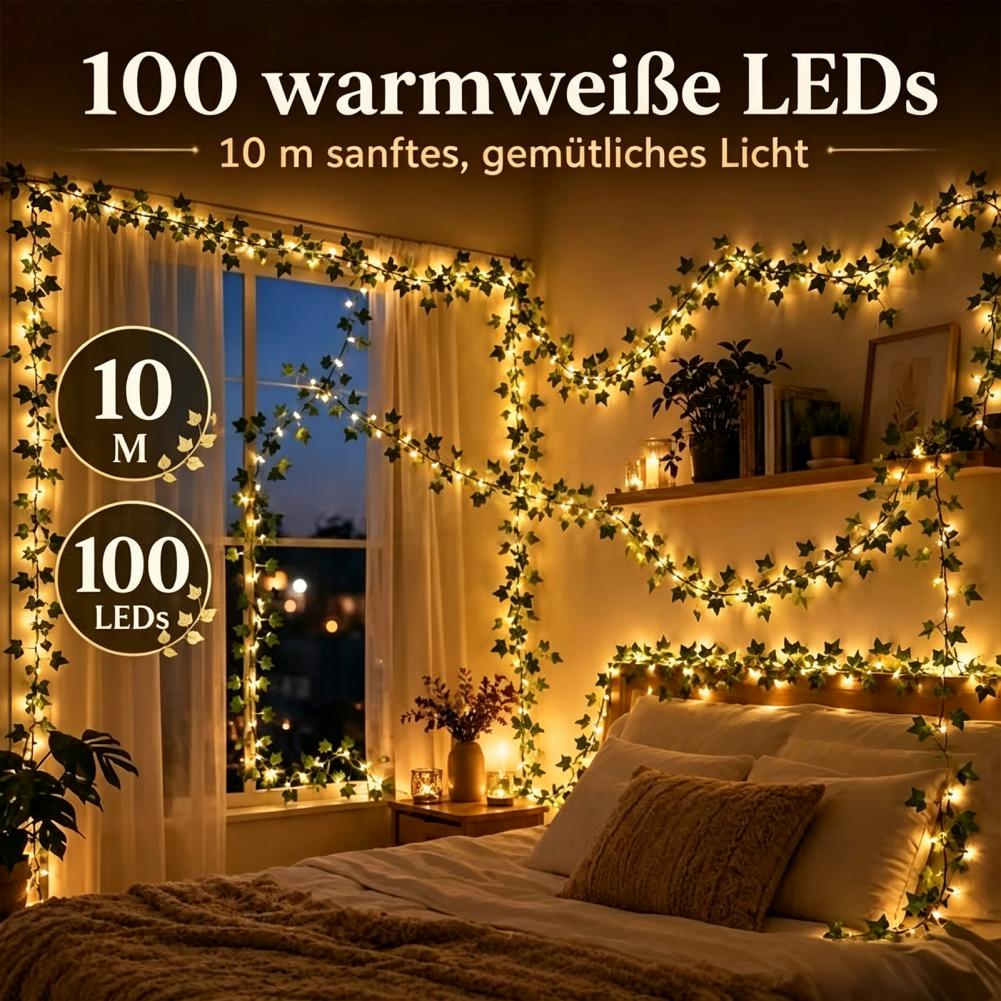 ไฟประดับต้นไอวี่เทียมสำหรับตกแ - Fairy Lights Bedroom บทวิจารณ์และราคา