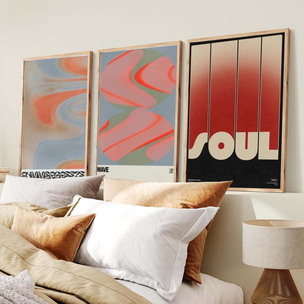 ภาพพิมพ์ศิลปะติดผนังสไตล์ญี่ปุ - Home Decor Japandi Style บทวิจารณ์และราคา