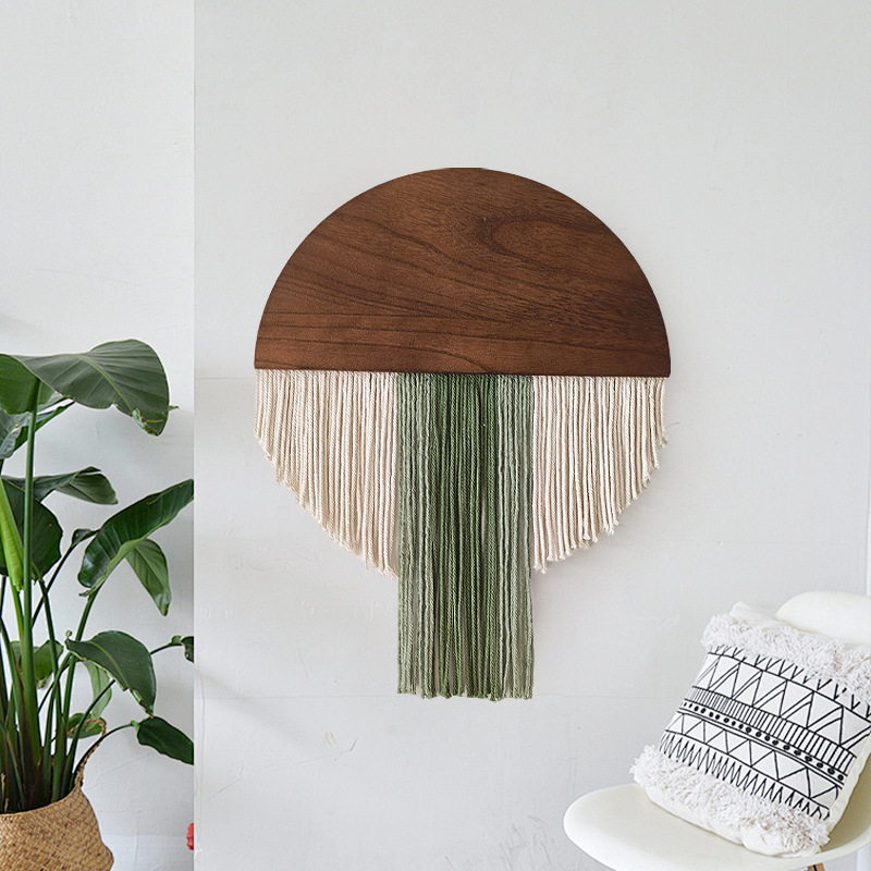 งานฝีมือมาคราเม่แขวนผนัง ตกแต่ - Macrame Wall Hanging บทวิจารณ์และราคา