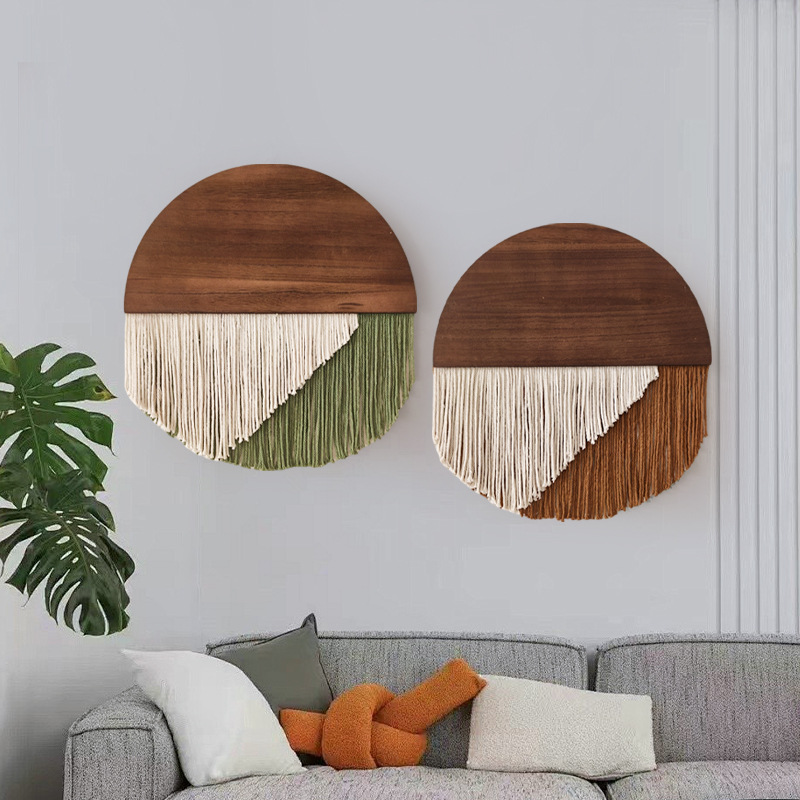 งานฝีมือมาคราเม่แขวนผนัง ตกแต่ - Macrame Wall Hanging บทวิจารณ์และราคา