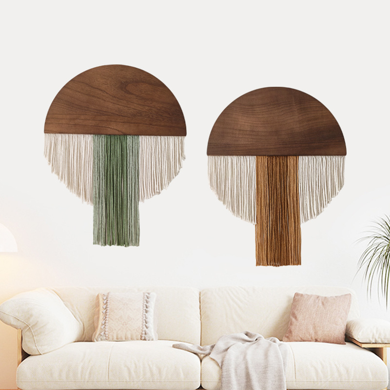 งานฝีมือมาคราเม่แขวนผนัง ตกแต่ - Macrame Wall Hanging บทวิจารณ์และราคา
