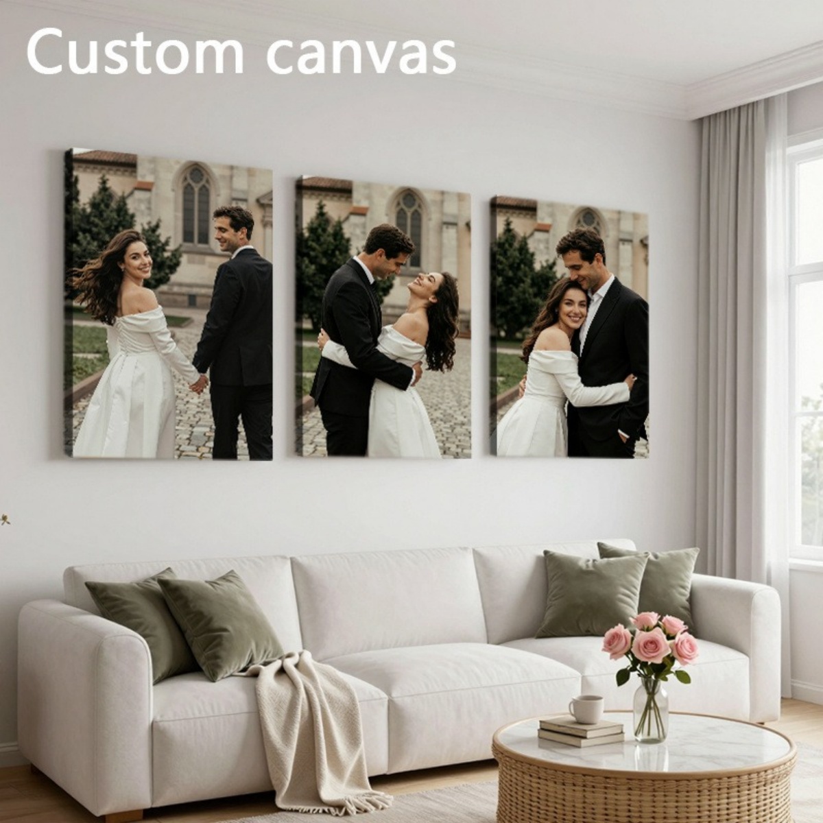ชุดภาพพิมพ์บนผ้าใบแบบกำหนดเอง  - Home Decor Fabric บทวิจารณ์และราคา