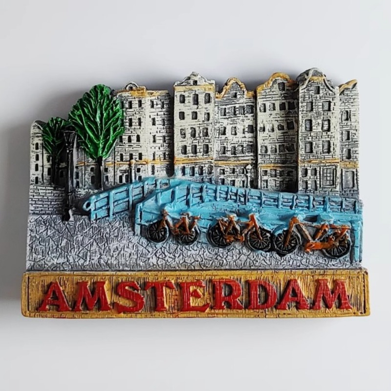 Holland ตู้เย็นแม่เหล็กอารูบาข - Home Decor Netherlands บทวิจารณ์และราคา