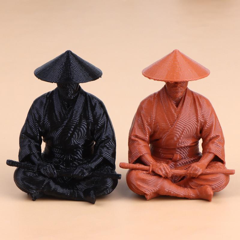 รูปปั้นซามูไรกำลังทำสมาธิ สไตล - Home Decor Zen Style บทวิจารณ์และราคา