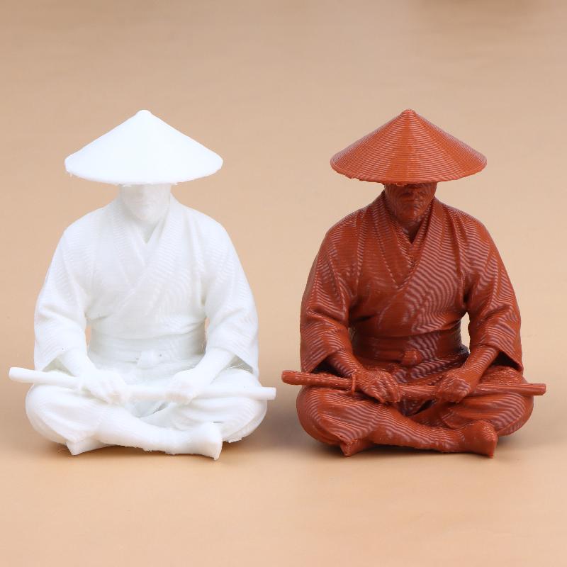 รูปปั้นซามูไรกำลังทำสมาธิ สไตล - Home Decor Zen Style บทวิจารณ์และราคา