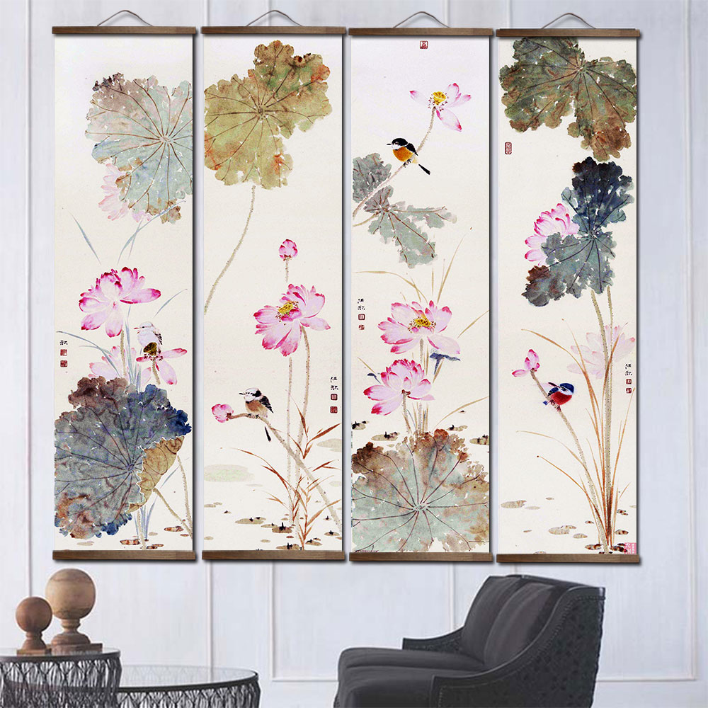 โปสเตอร์ผ้าใบรูปใบบัวศิลปะติดผ - Home Decor Ikea บทวิจารณ์และราคา