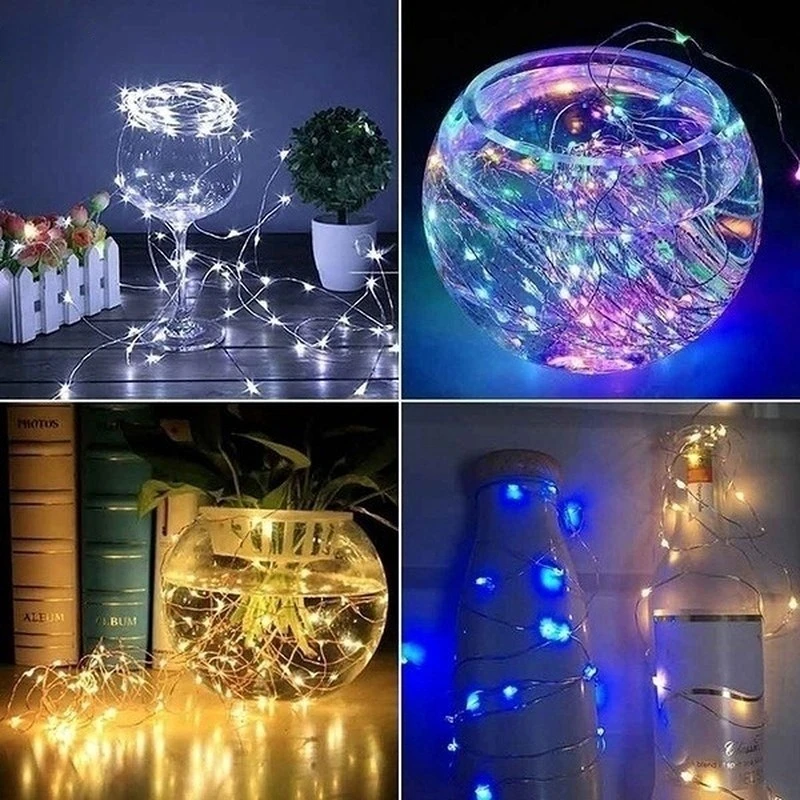 ไฟ LED Fairy String ปุ่มแบตเตอ - Fairy Lights Bedroom บทวิจารณ์และราคา