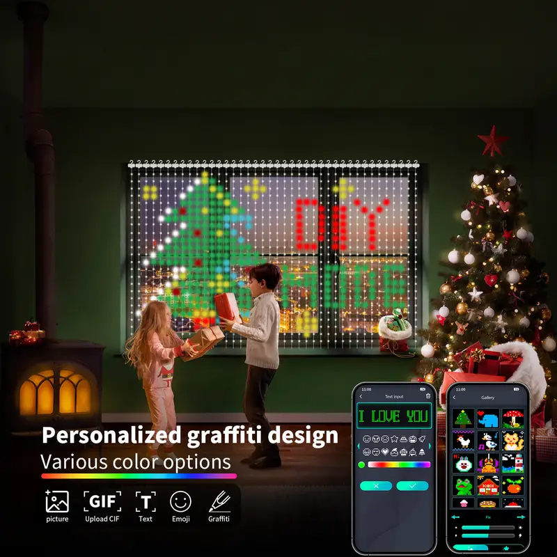 ไฟม่านอัจฉริยะ 400LED ควบคุมผ่ - Fairy Lights Bedroom บทวิจารณ์และราคา