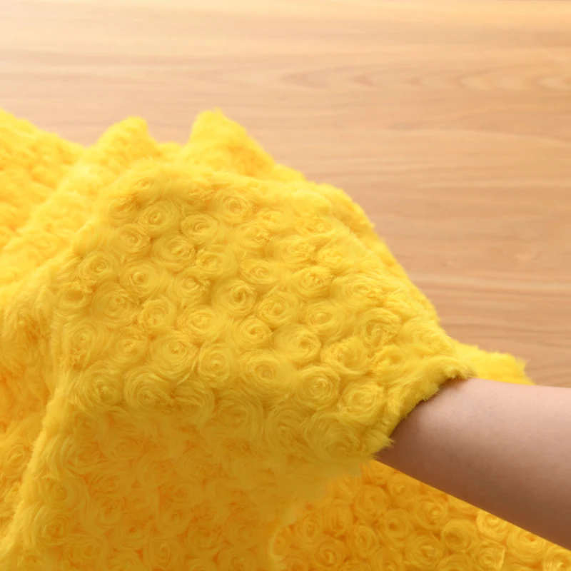 ผ้าขนสัตว์เทียมลายดอกกุหลาบ ผ้ - Home Decor Fabric บทวิจารณ์และราคา