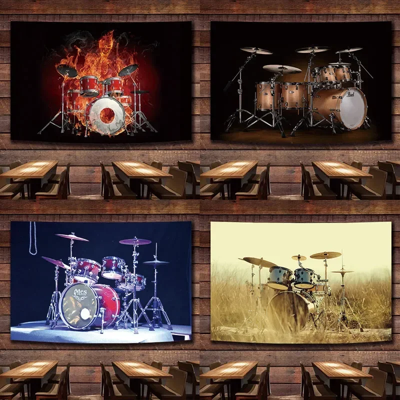 กลองชุด Rock Music Art โปสเตอร - Home Decor Ikea บทวิจารณ์และราคา
