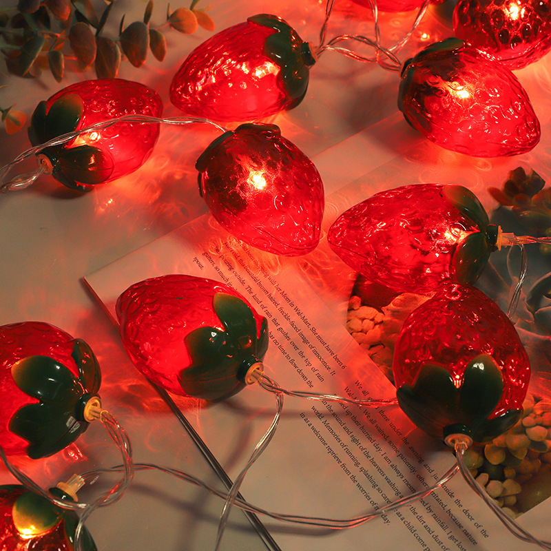 ผลไม้สตรอเบอร์รี่ธีม 1.5m 10LE - Fairy Lights Bedroom บทวิจารณ์และราคา