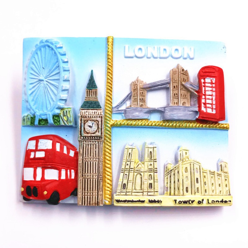 Great Britain แม่เหล็กตู้เย็นอ - Home Decor London บทวิจารณ์และราคา