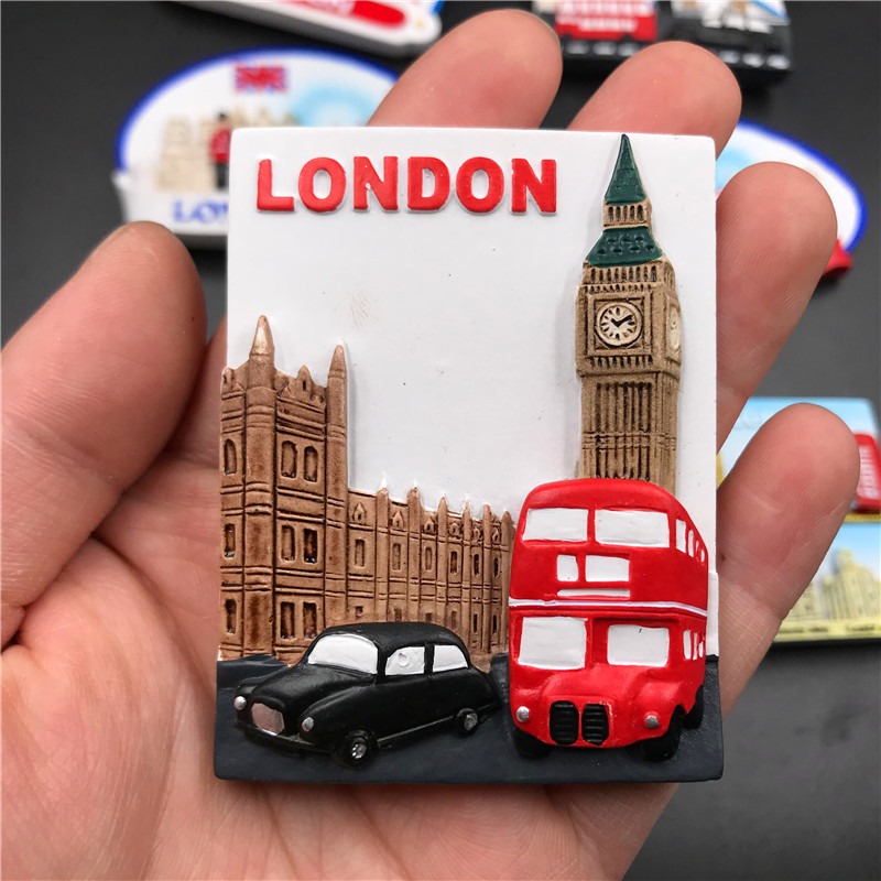 Great Britain แม่เหล็กตู้เย็นอ - Home Decor London บทวิจารณ์และราคา