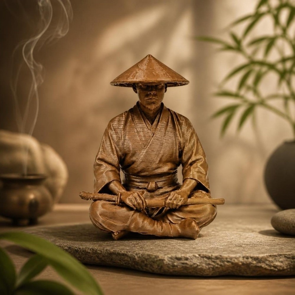 รูปปั้นนินจาในท่านั่งสุดฮา สไต - Home Decor Zen Style บทวิจารณ์และราคา
