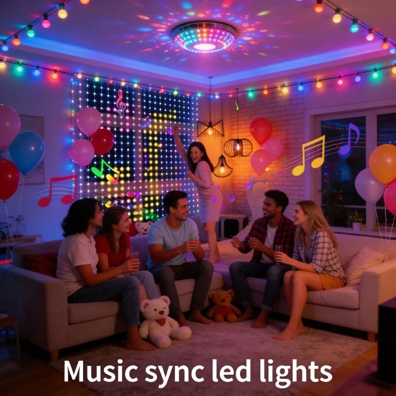 ไฟม่าน LED ควบคุมผ่านแอปพลิเคช - Fairy Lights Bedroom บทวิจารณ์และราคา