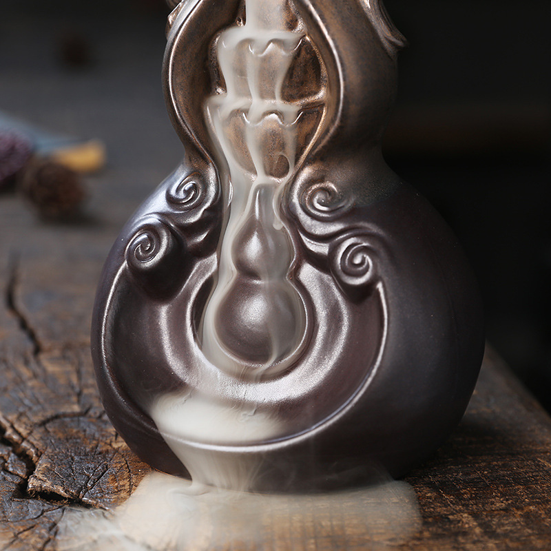 เตาเผาเครื่องหอมเซรามิกรูปน้ำเ - Home Decor Zen Style บทวิจารณ์และราคา