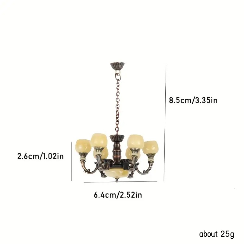 1 ชิ้น Dollhouse Miniature Ret - Fairy Lights Bedroom บทวิจารณ์และราคา