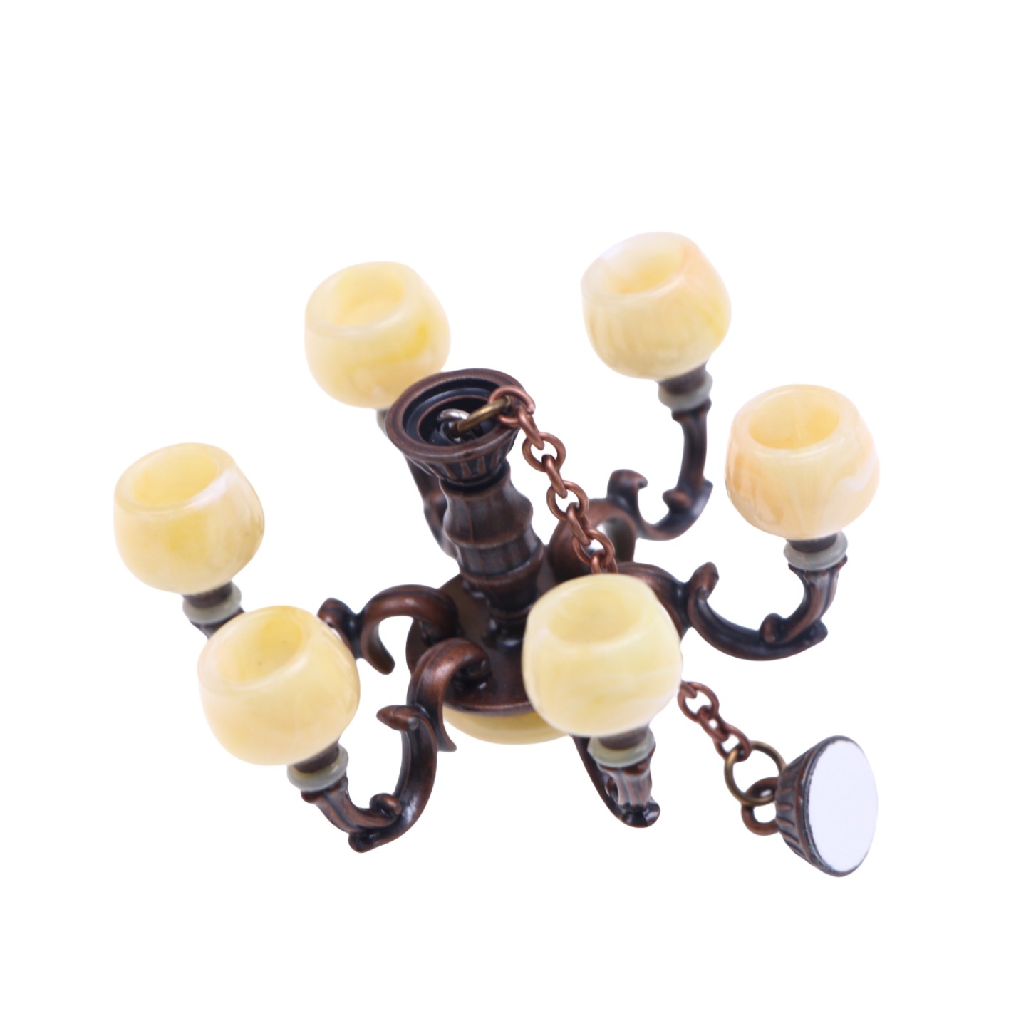 1 ชิ้น Dollhouse Miniature Ret - Fairy Lights Bedroom บทวิจารณ์และราคา