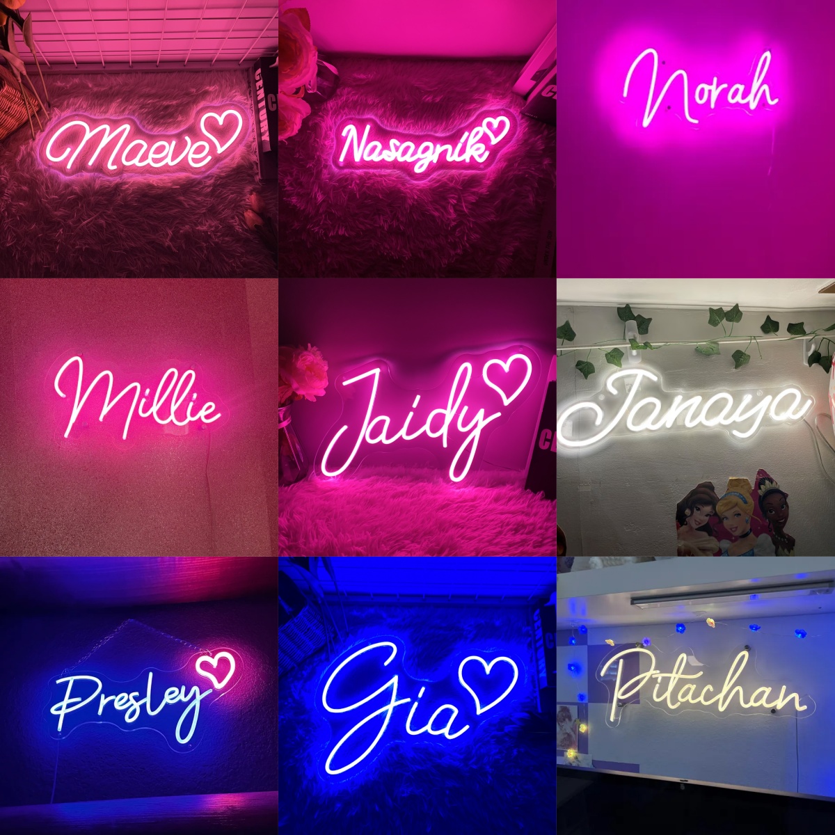 CUSTOM Neon LED เด็กชื่อไฟนีออ - Neon Sign Led Custom บทวิจารณ์และราคา