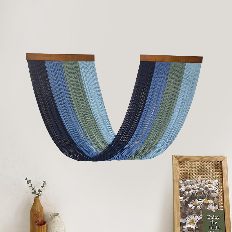งานฝีมือมาคราเม่แขวนผนัง ตกแต่ - Macrame Wall Hanging บทวิจารณ์และราคา