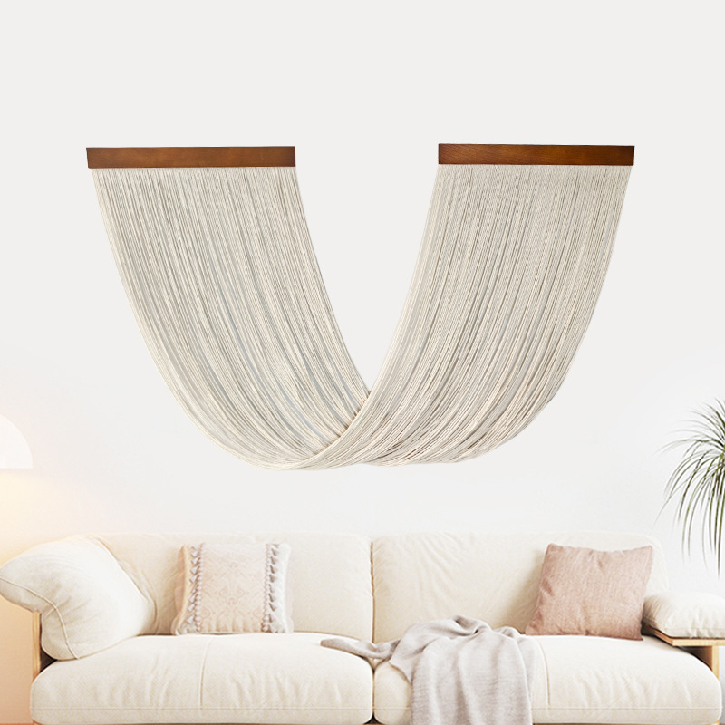 งานฝีมือมาคราเม่แขวนผนัง ตกแต่ - Macrame Wall Hanging บทวิจารณ์และราคา