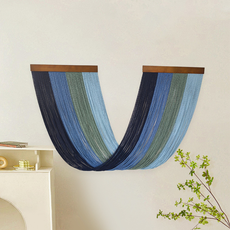 งานฝีมือมาคราเม่แขวนผนัง ตกแต่ - Macrame Wall Hanging บทวิจารณ์และราคา