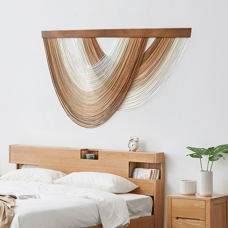 งานฝีมือมาคราเม่แขวนผนัง ตกแต่ - Macrame Wall Hanging บทวิจารณ์และราคา