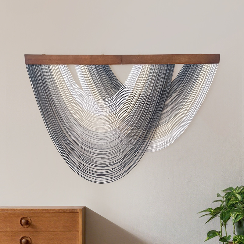 งานฝีมือมาคราเม่แขวนผนัง ตกแต่ - Macrame Wall Hanging บทวิจารณ์และราคา