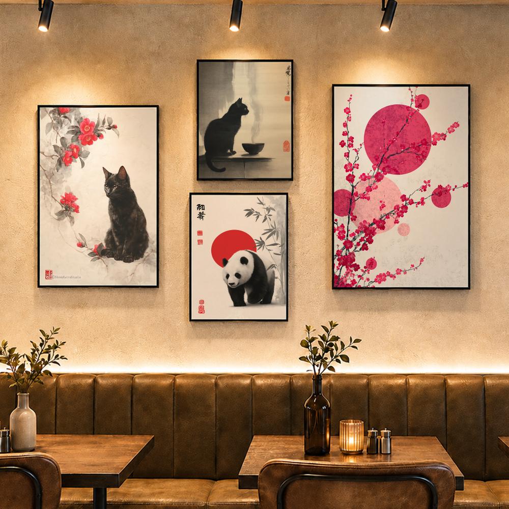อาร์ตสไตล์ เจ-จาปันดีส์โปสเตอร - Home Decor Japandi Style บทวิจารณ์และราคา