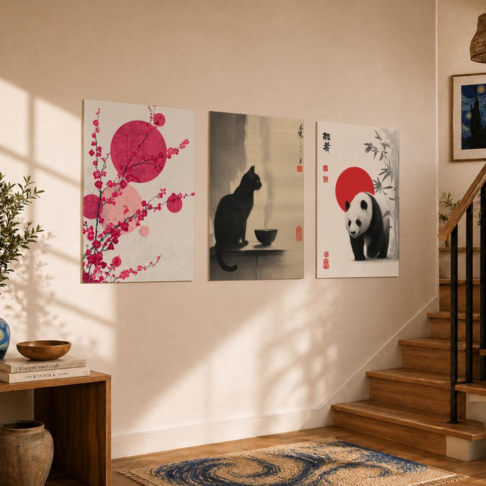 อาร์ตสไตล์ เจ-จาปันดีส์โปสเตอร - Home Decor Japandi Style บทวิจารณ์และราคา