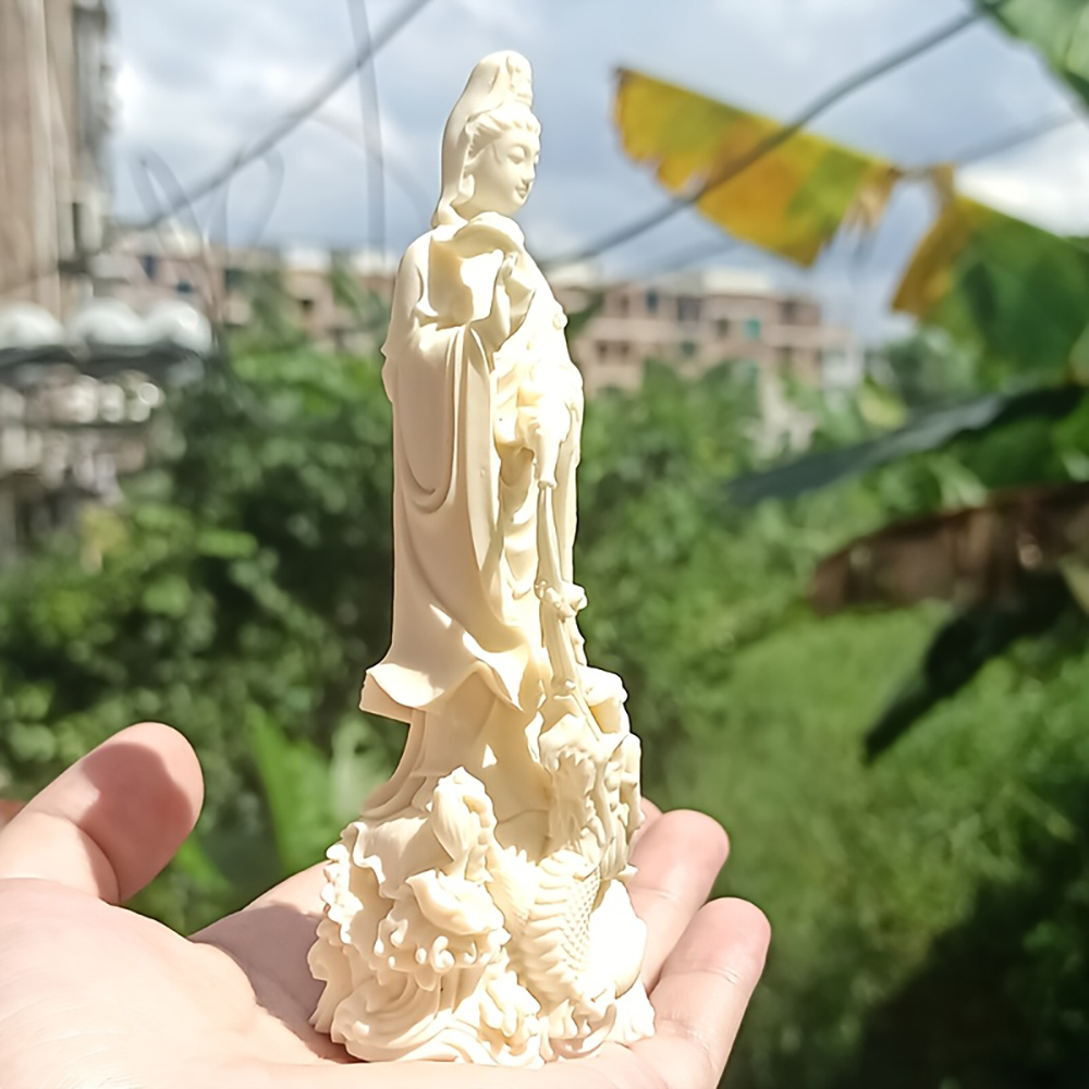 รูปปั้นพระโพธิสัตว์กวนอิมทำจาก - Home Decor Zen Style บทวิจารณ์และราคา