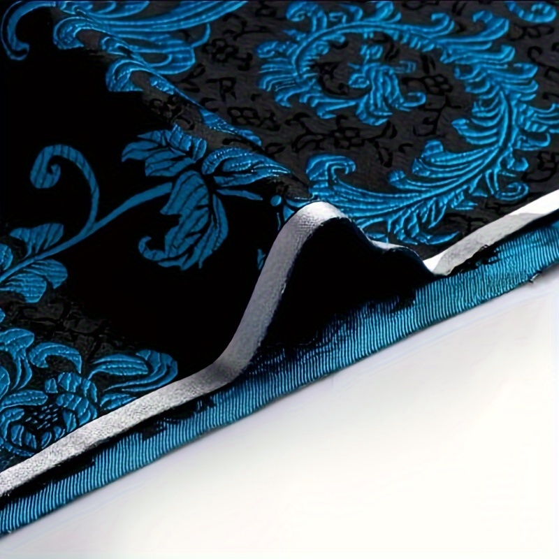 ผ้าลายปักหางนกฟีนิกซ์สีน้ำเงิน - Home Decor Fabric บทวิจารณ์และราคา