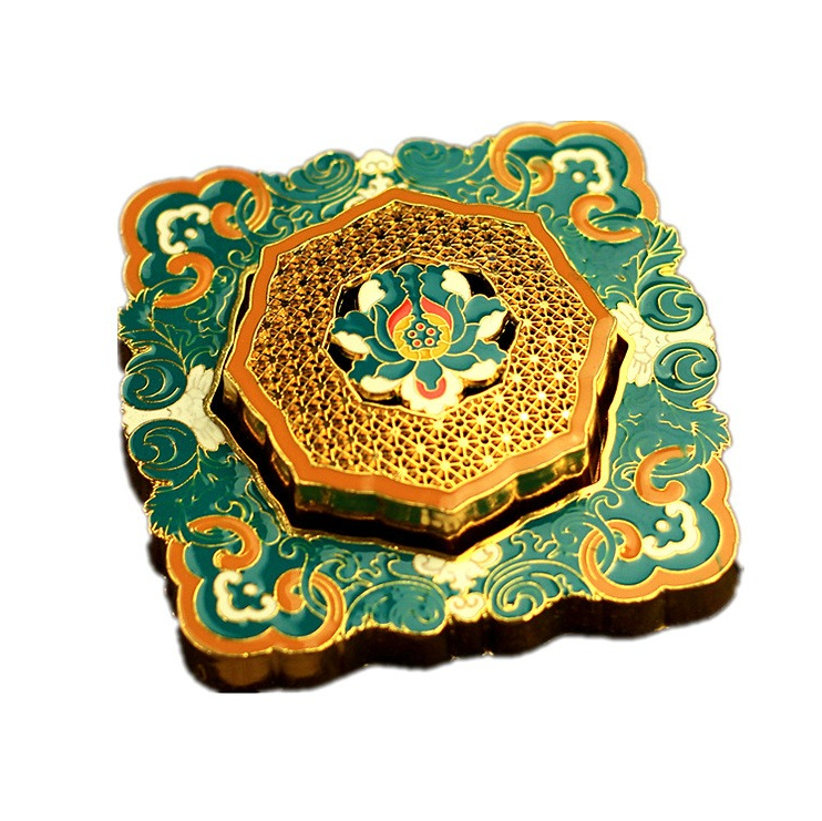 ที่จุดกำยานรูปดอกบัวเคลือบเงา  - Home Decor Zen Style บทวิจารณ์และราคา