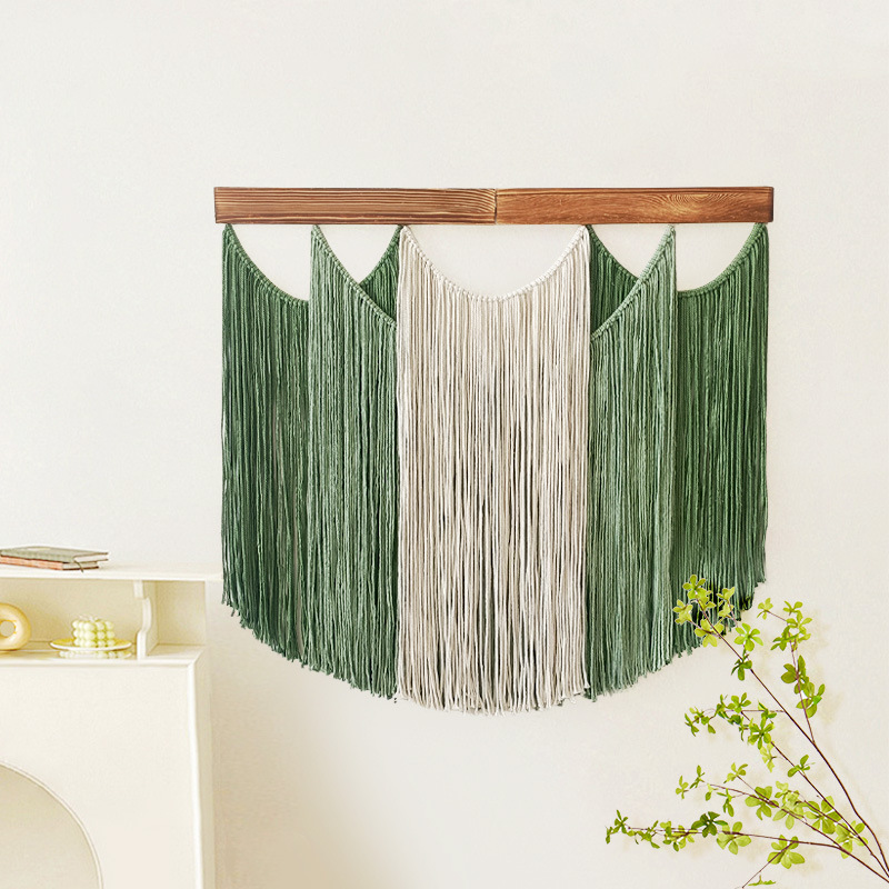 งานถักมาคราเม่แขวนผนังขนาดใหญ่ - Macrame Wall Hanging บทวิจารณ์และราคา