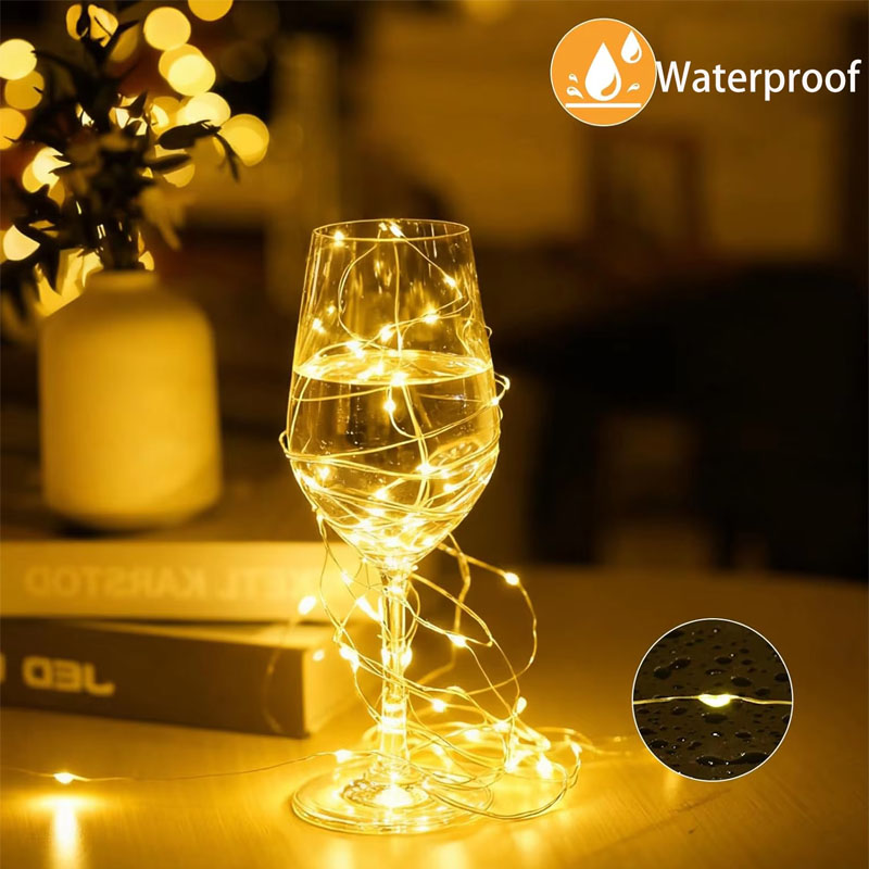 ไฟสาย RGB 5M/20M แบบชาร์จไฟได้ - Fairy Lights Bedroom บทวิจารณ์และราคา