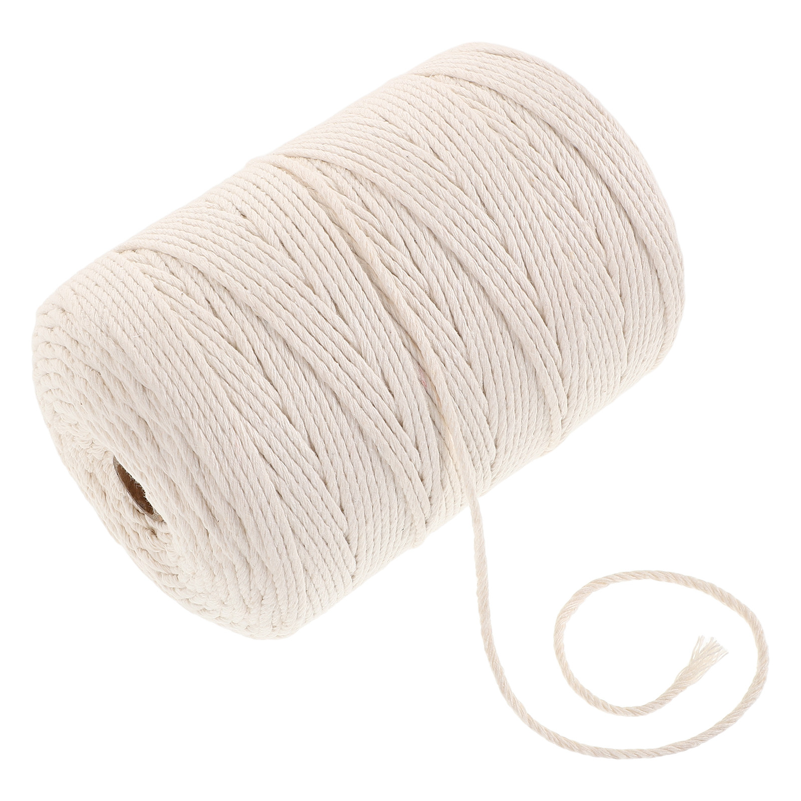เชือกฝ้ายหนานุ่ม 1 ม้วน สำหรับ - Macrame Wall Hanging บทวิจารณ์และราคา