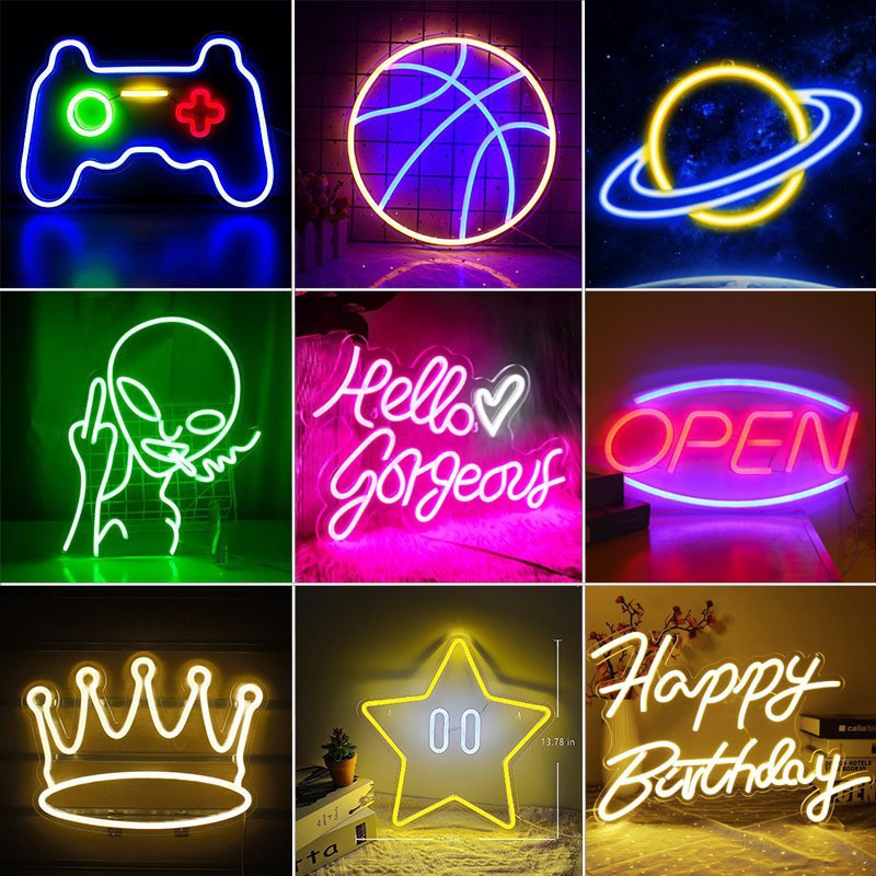 ป้ายไฟนีออน LED แบบกำหนดเอง พร - Neon Sign Led Custom บทวิจารณ์และราคา